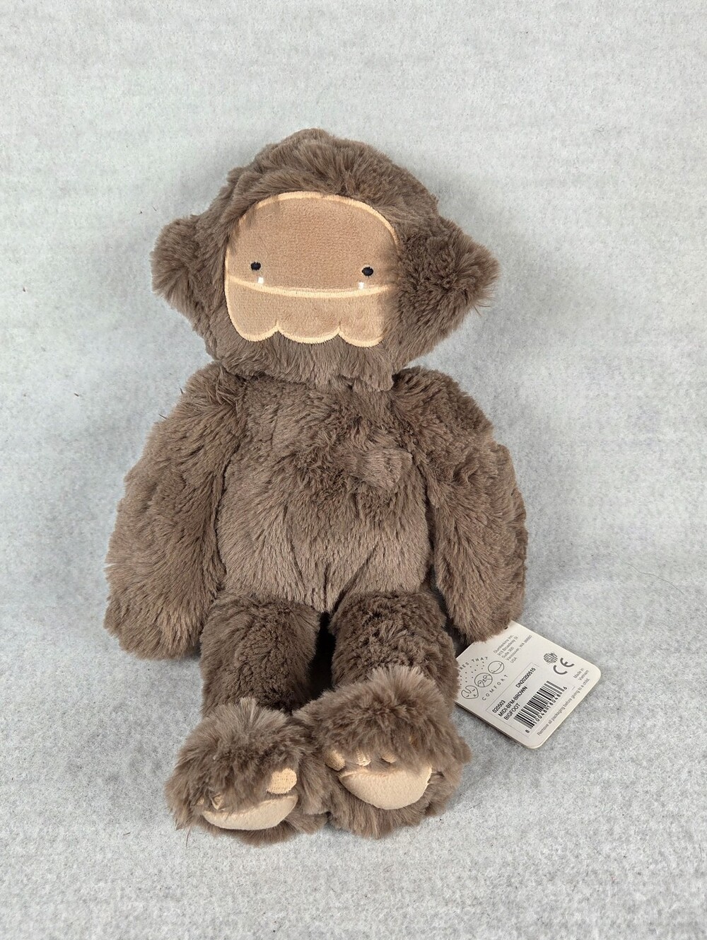 Slumberkins Brown Bigfoot  12”